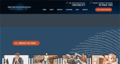 Desktop Screenshot of preciseinvestigation.com