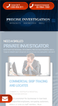 Mobile Screenshot of preciseinvestigation.com